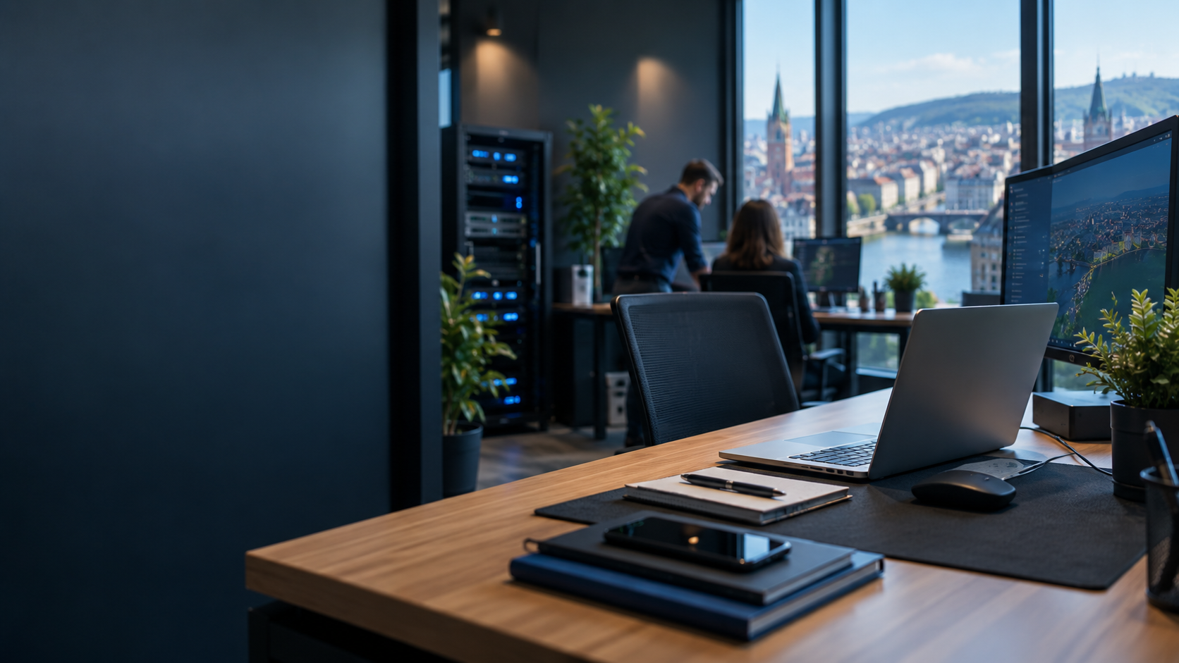 Environnement informatique professionnel en région liégeoise
